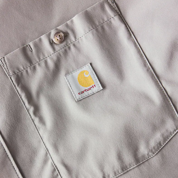 Force Sun Defender Woven Relaxed Short Sleeve Shirt | Steel