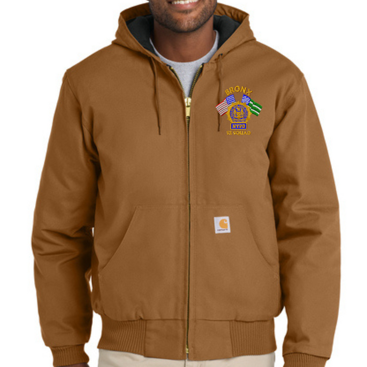 52 Squad Quilt Lined Duck Insulated Active Jacket | Black, Carhartt Brown, Navy, Grey
