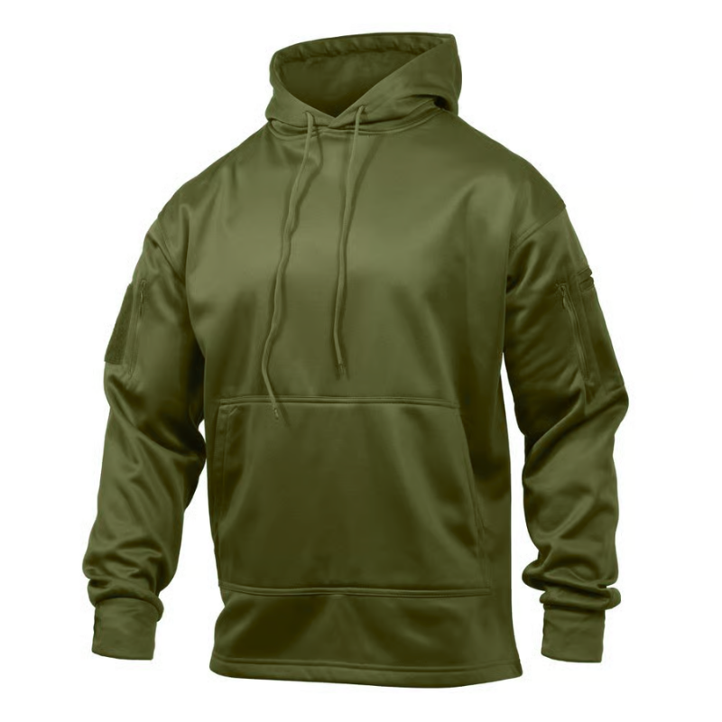 Concealed Carry Hoodie | Black, Olive Drab, Gunmetal
