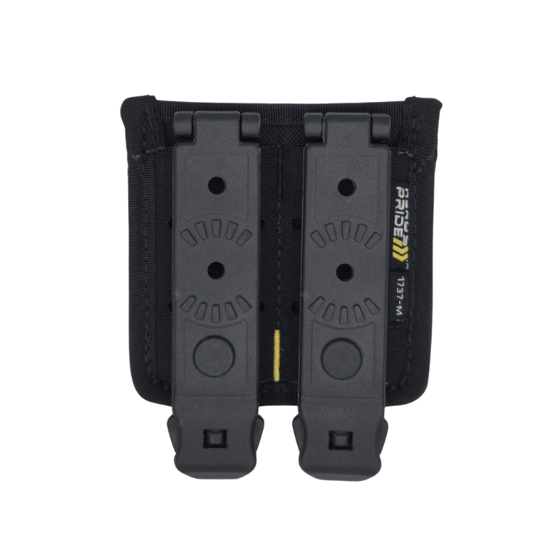 Ballistic TAC Open Double Magazine Case | Black