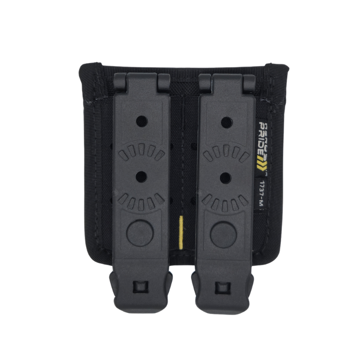 Ballistic TAC Open Double Magazine Case | Black