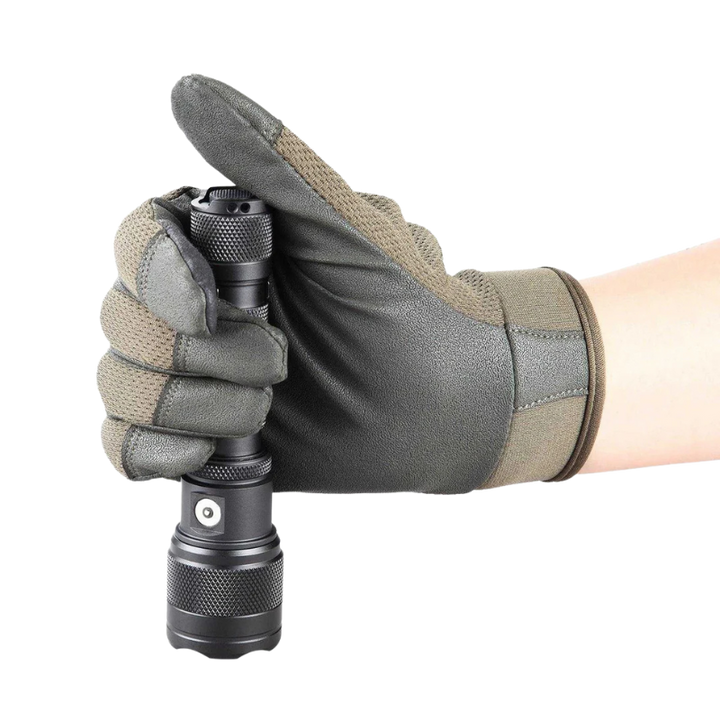 FlexBeam 1200LM Thread-Zoom Hunting Flashlight 700M Range | Black