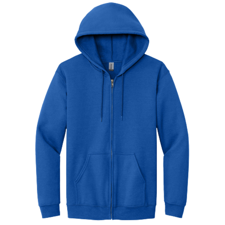 Heavy Full-Zip Hooded Sweatshirt | Multiple Colors