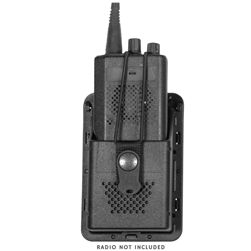 Edge Radio Holder Universal Fit | Black
