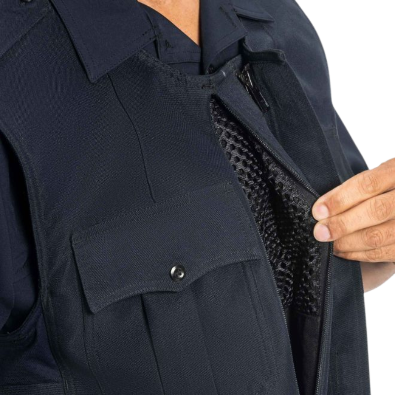 NYPD Zip Front Armorskin XP Vest Carrier | Navy – Harriman Army-Navy NYPD Zip Front Armorskin XP Vest Carrier | Navy – Harriman Army-Navy