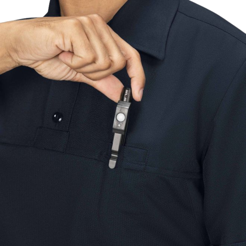 Blauer Under Carrier Short Sleeve Shirt w/ NYPD Patches | Dark Blauer Under Carrier Short Sleeve Shirt w/ NYPD Patches | Dark