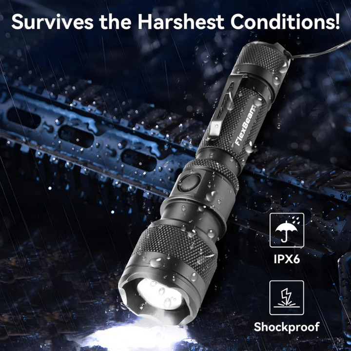 FlexBeam 1200LM Thread-Zoom Hunting Flashlight