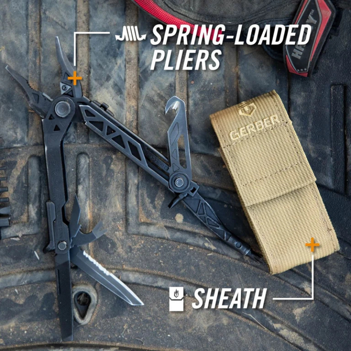 Center-Drive Rescue Multitool | Black