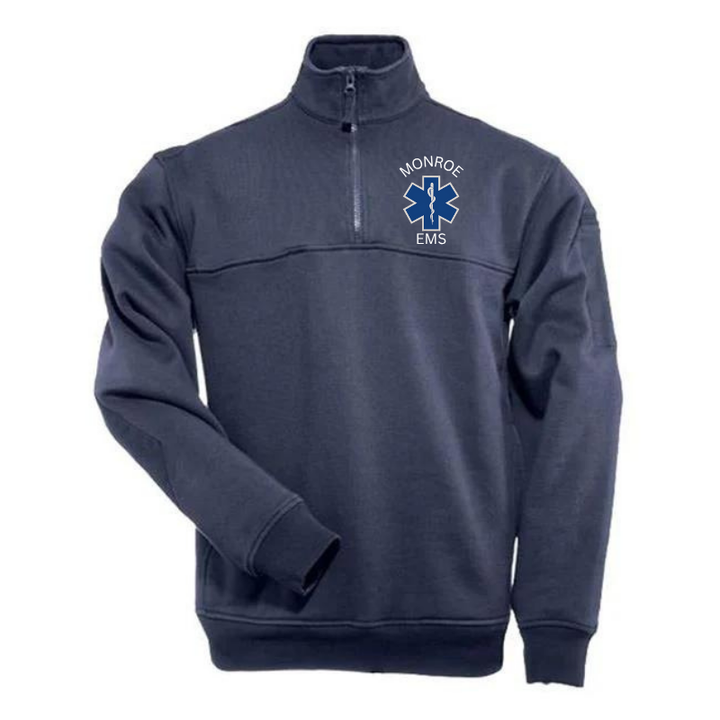 Monroe VAC 5.11 Job Shirt | Navy | Royal Logo