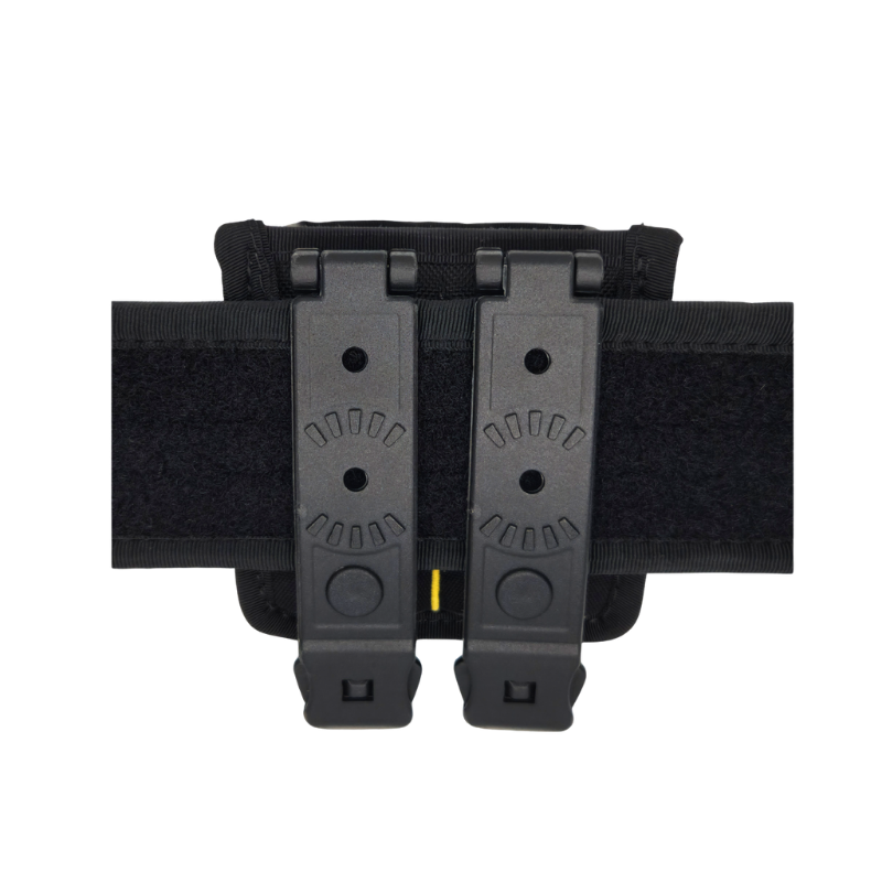 Ballistic TAC Open Double Magazine Case | Black