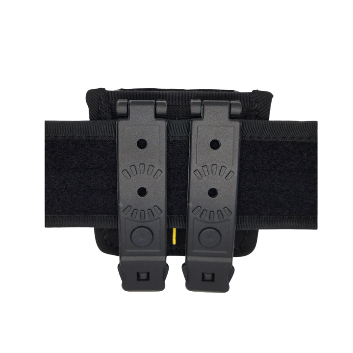 Ballistic TAC Open Double Magazine Case | Black
