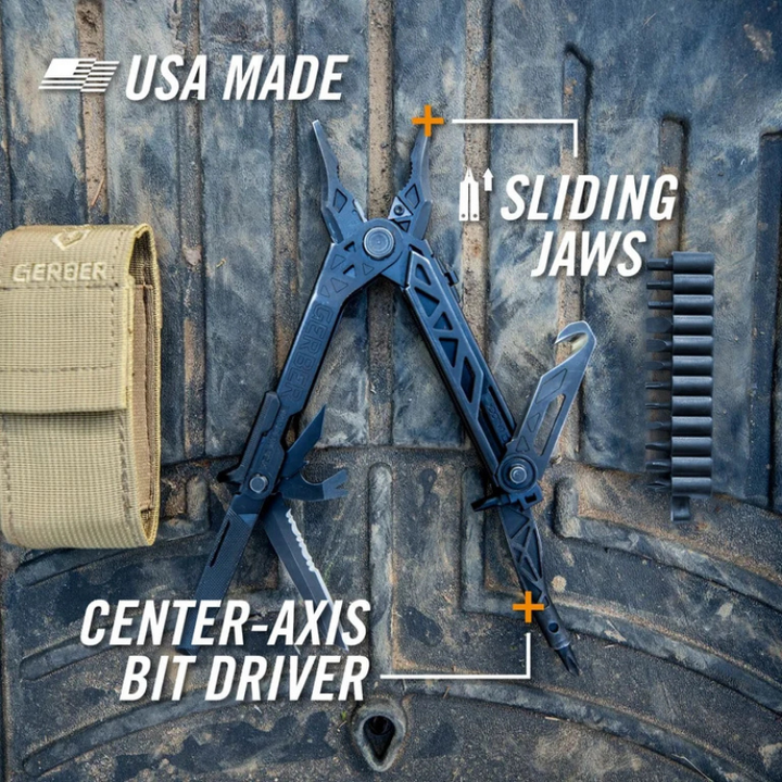 Center-Drive Rescue Multitool | Black
