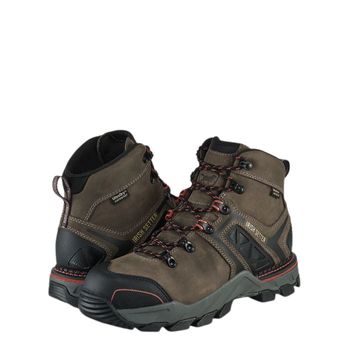 Men's Crosby 6-inch Waterproof Leather CSA Safety Toe Boot | Gray