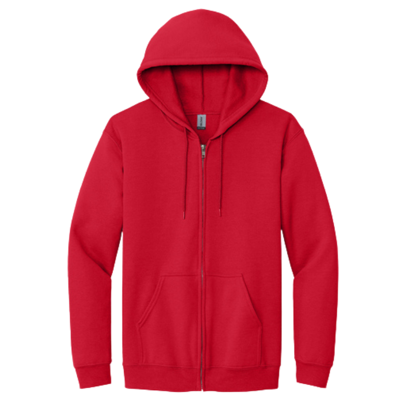 Heavy Full-Zip Hooded Sweatshirt | Multiple Colors