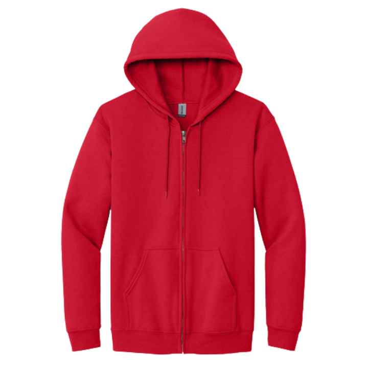Heavy Full-Zip Hooded Sweatshirt | Multiple Colors
