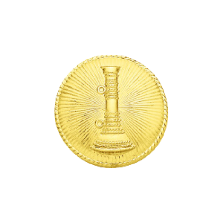 One Bugle Insignia | Silver, Gold