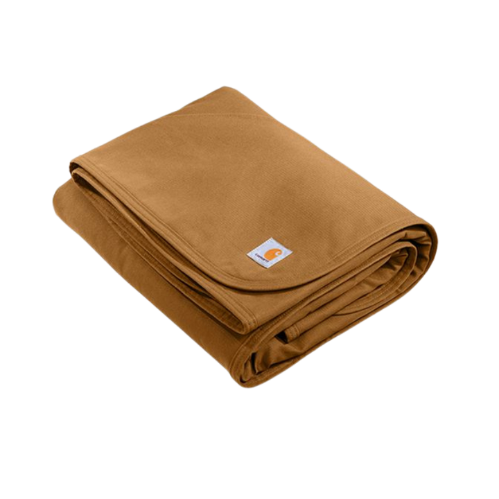 Firm Duck Sherpa-Lined Blanket | Carhartt Brown