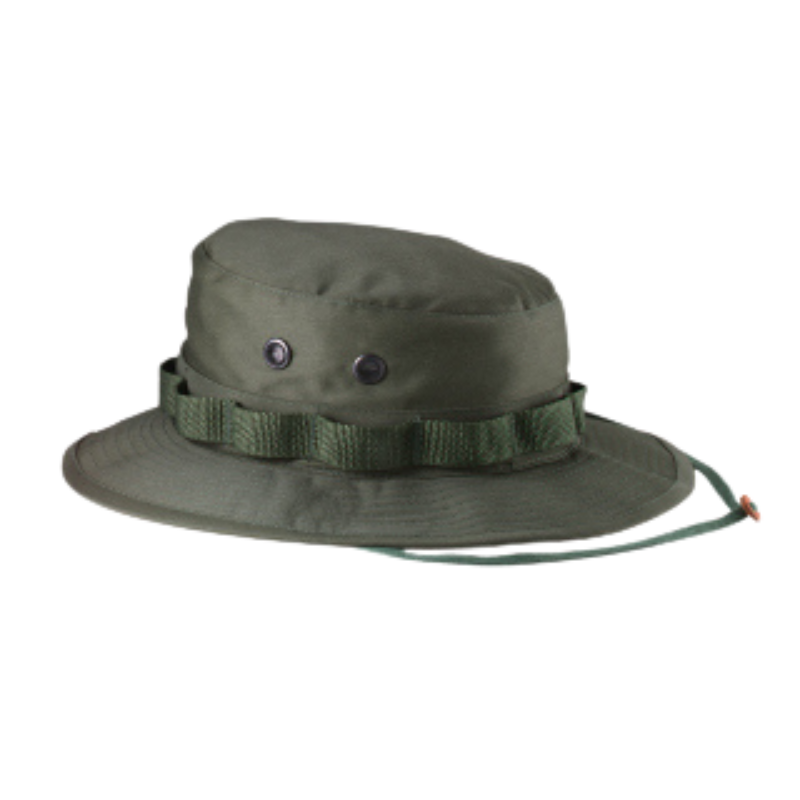 100% Cotton Rip-Stop Boonie Hat | Olive