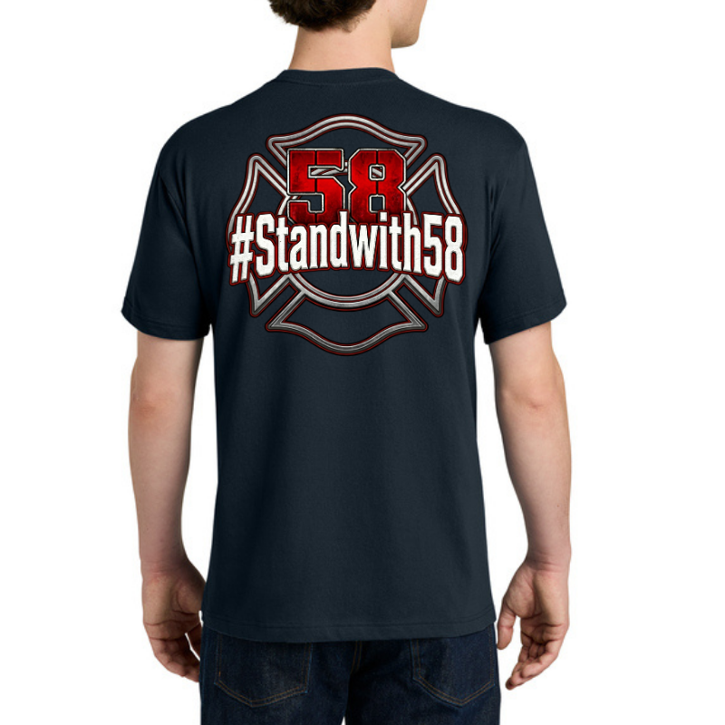 Standwith58 Fundraising Tee Shirt Navy | Unisex Adult $28.00 and Children&