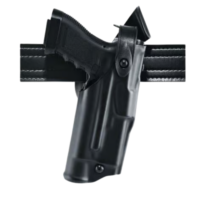 ALS/SLS Mid-Ride, Duty Rated Level III Retention Holster, Right Hand, Fits 19/23 X300U | Black