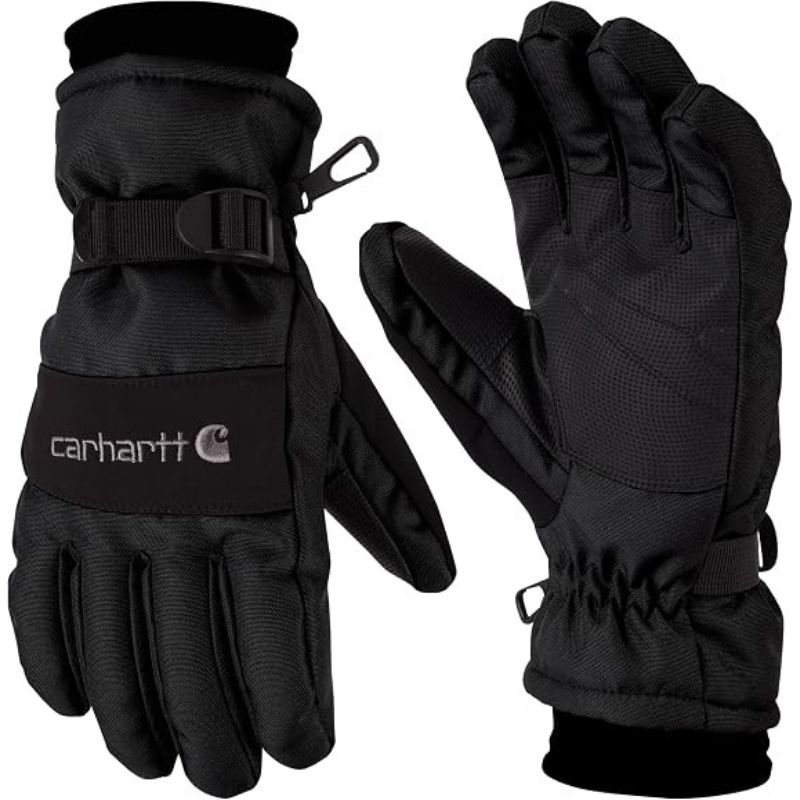 Waterproof Insulated Knit Cuff Glove | Black &amp; Brown/Black