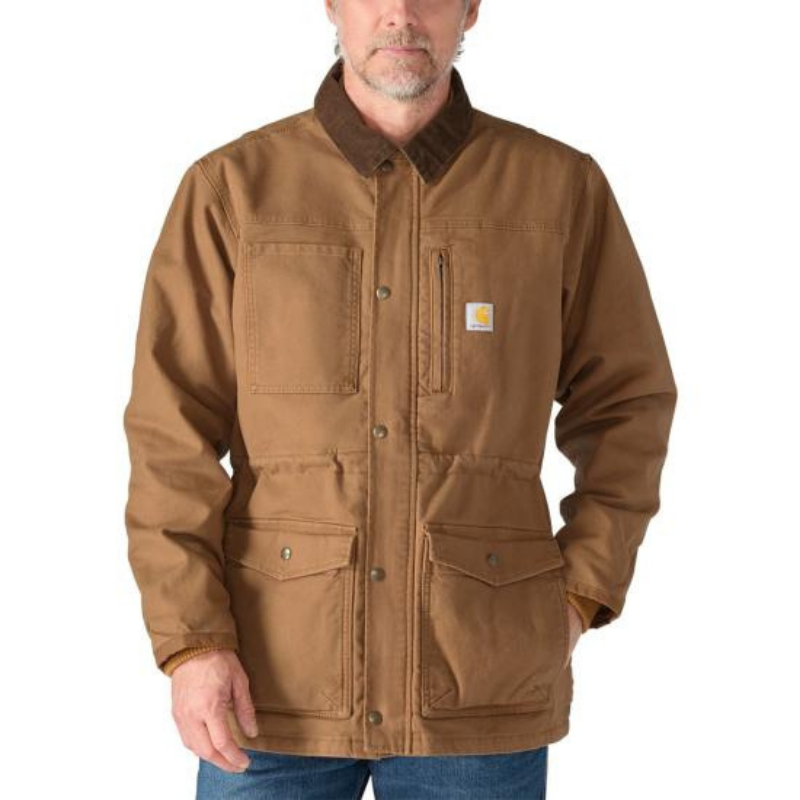 Montana Rugged Flex™ Duck Ranch Coat | Carhartt Brown