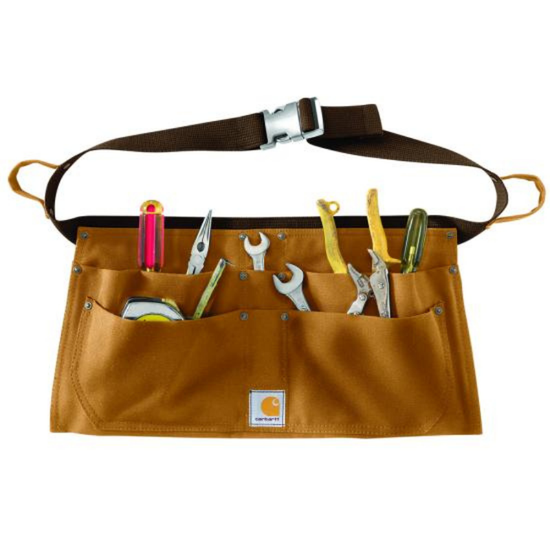 Firm Duck Waist Apron - Carhartt Brown