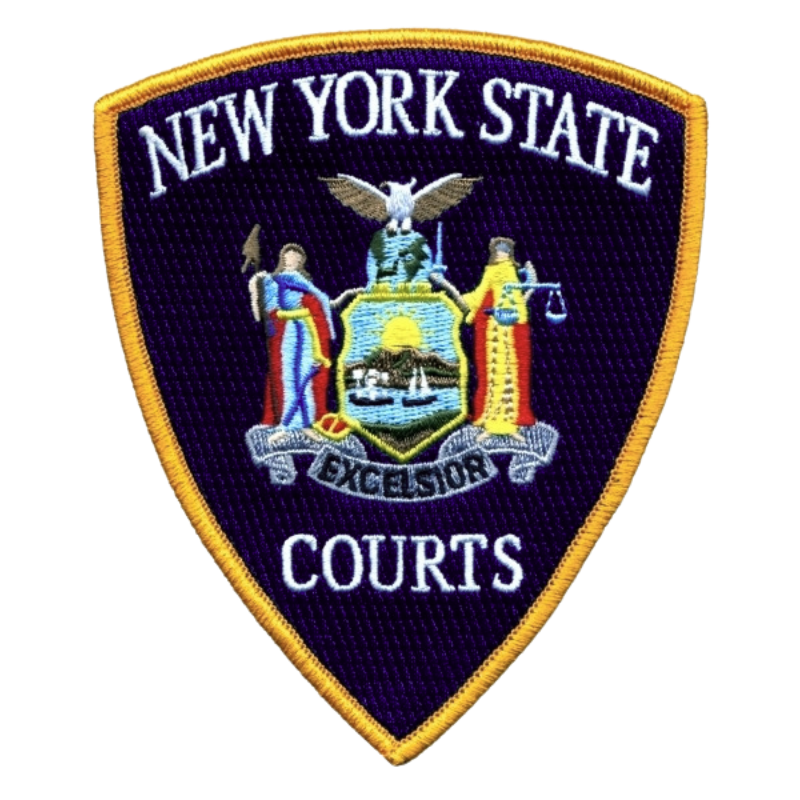 NYS Courts Hat Patch | Full Color