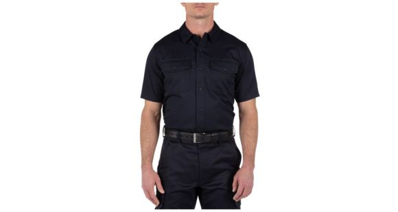 5.11 Tactical Company S/S Shirt | Fire Navy, Fire Med Blue