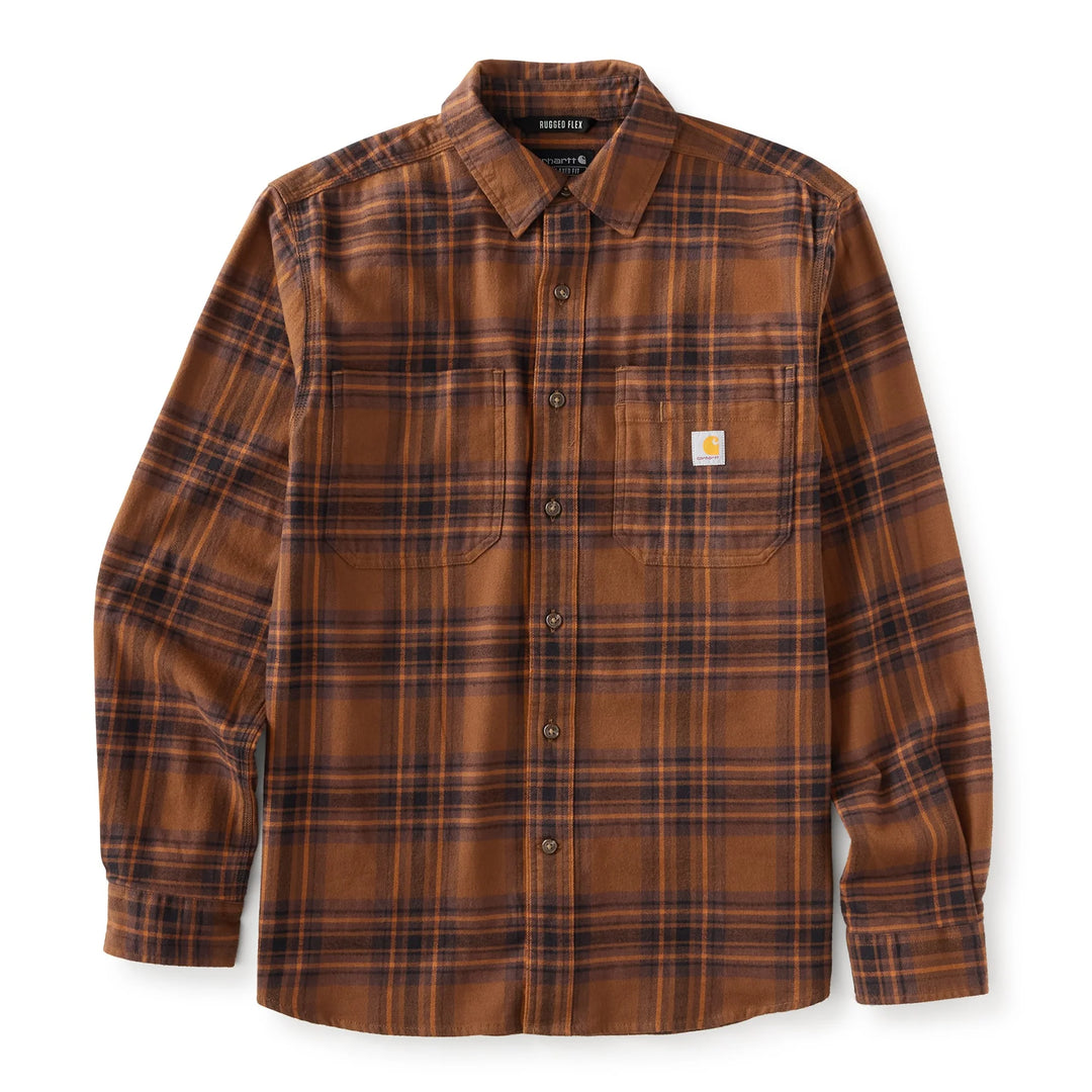 Hamilton Relaxed LS Plaid Shirt - Red Duck
