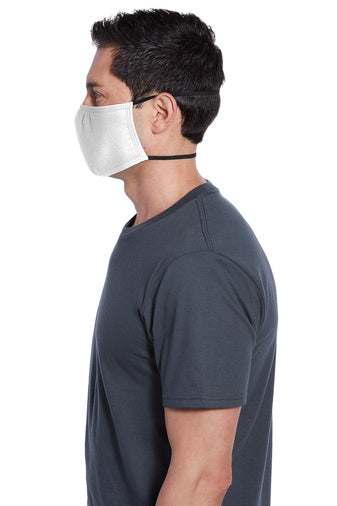 3 Ply Cotton Face Mask with Head Straps (Customization Available) | Multiple Colors