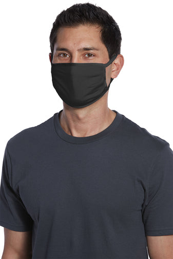 Solid 3 Ply Cotton Ear Loop Face Mask | Multiple Colors (Customization ...