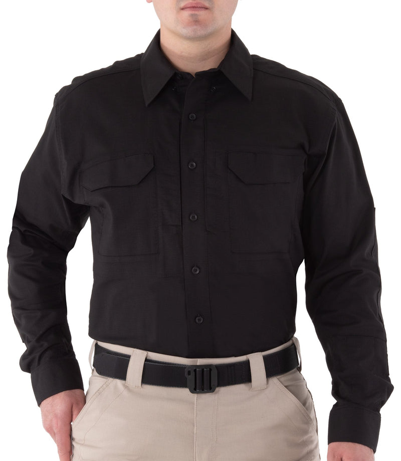 V2 Tactical Long Sleeve Shirt in Navy, Black , Grey & White