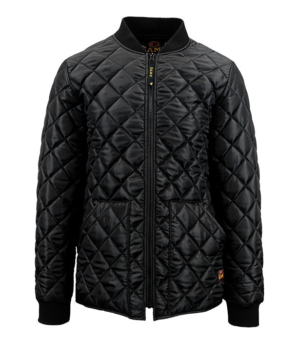 Icon Quilted Chore Coat | Black or Navy