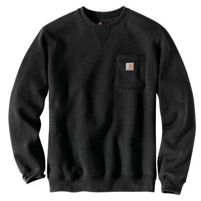 Carhartt Midweight Crew Sweatshirt with Pocket | Black