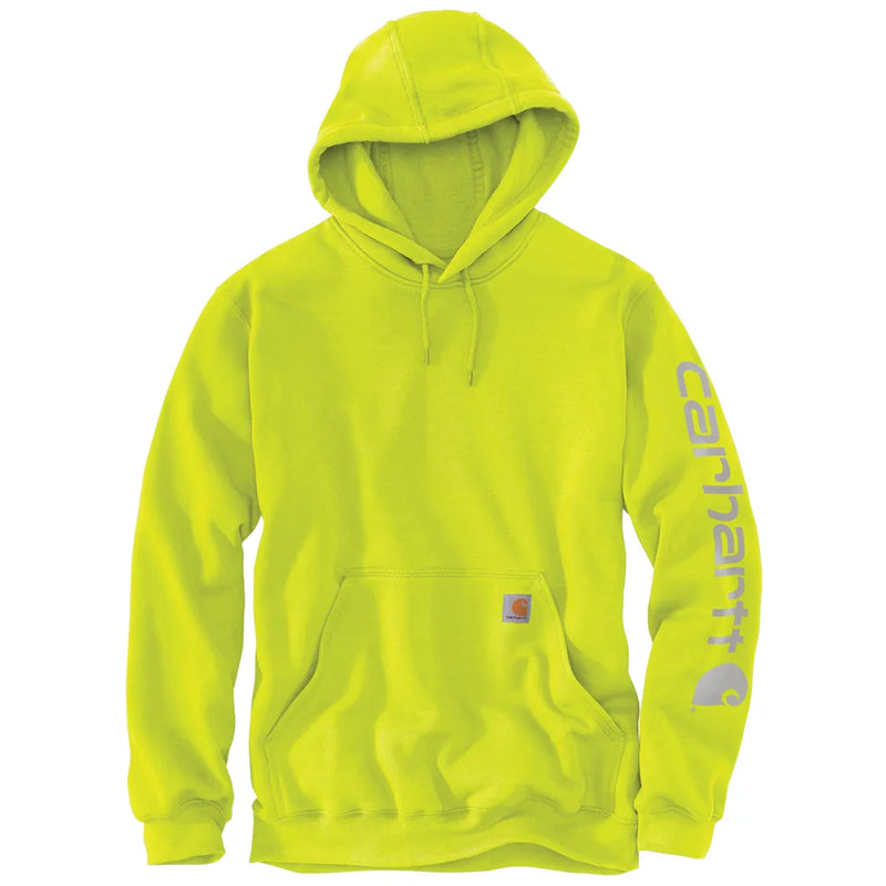 Carhartt - Loose Fit Midweight Logo Sleeve Graphic Sweatshirt | Brite Lime