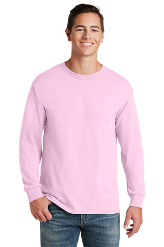 Dri-Power 50/50 Cotton/Poly Long Sleeve T-Shirt | Multiple Colors