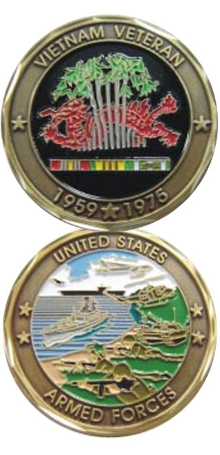 Vietnam Veteran Challenge Coin