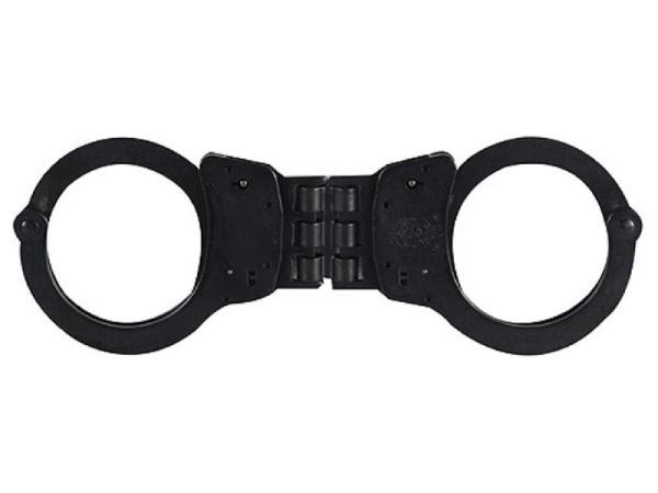 Smith & Wesson Model 300 Handcuff, Hinged Style | Nickel, Blue