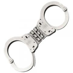 Smith & Wesson Model 300 Handcuff, Hinged Style | Nickel, Blue