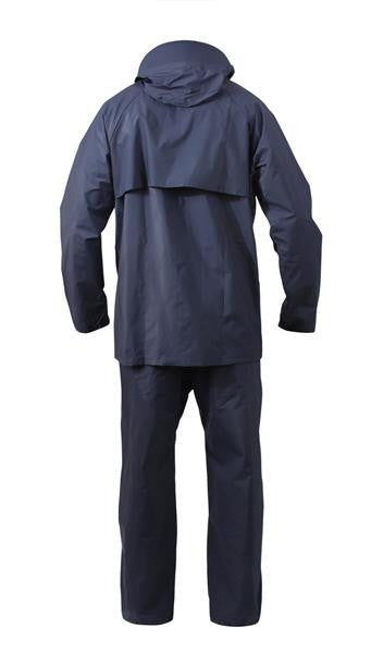 2 Piece Microlite PVC Waterproof Rain Suit | Navy