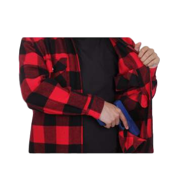 Conceal Carry Flannel Shirt Jac