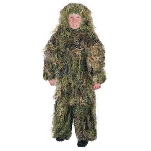 Kids Greens Camo Ghillie Suit | 2 Sizes