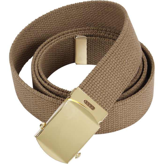 Military Cotton Web Belt | One Size (up to 52) | Multiple Colors