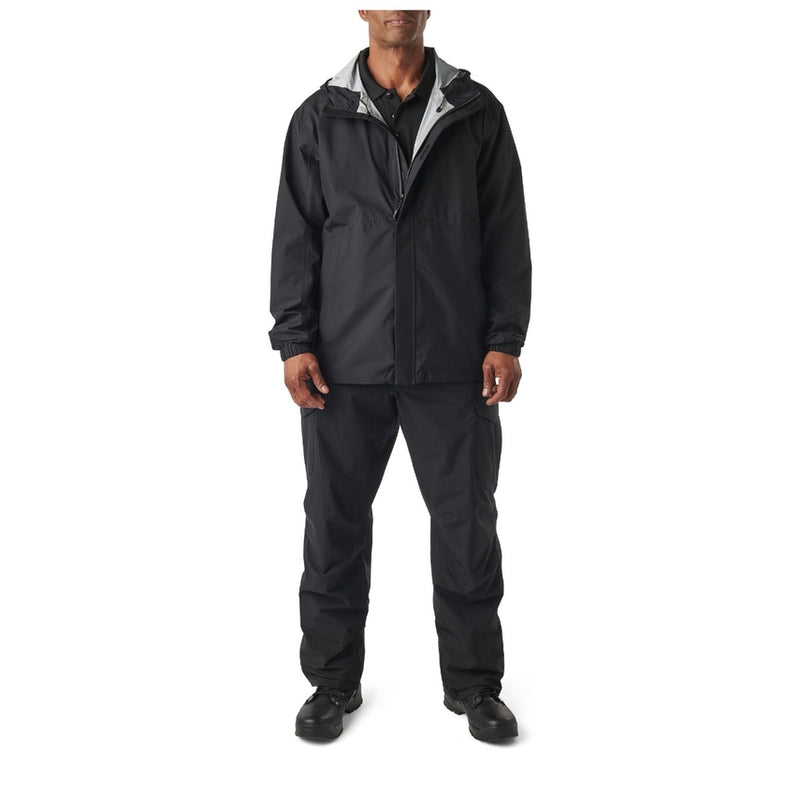 5.11 Duty Rain Shell | Black and Navy