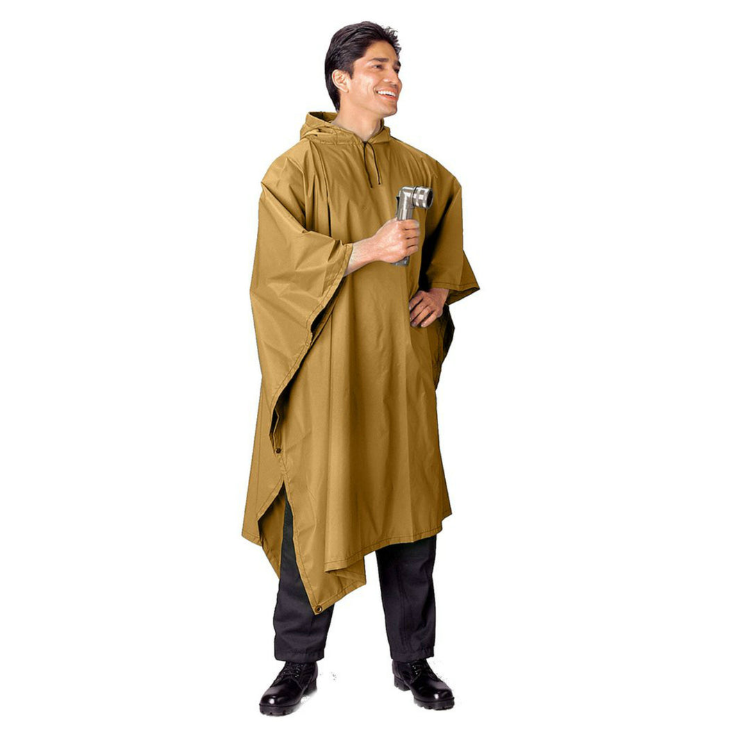 G.I. Type Rip-Stop Poncho | Multiple Colors