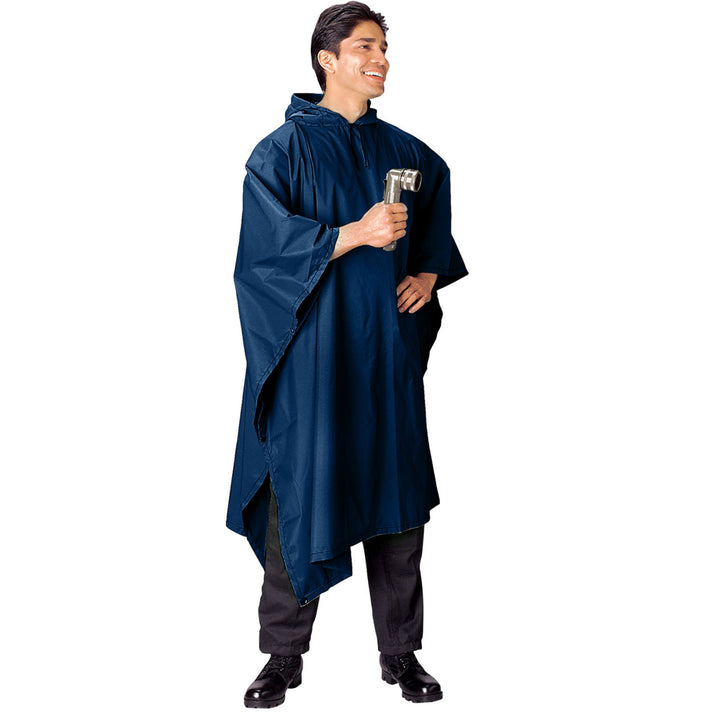 G.I. Type Rip-Stop Poncho | Multiple Colors