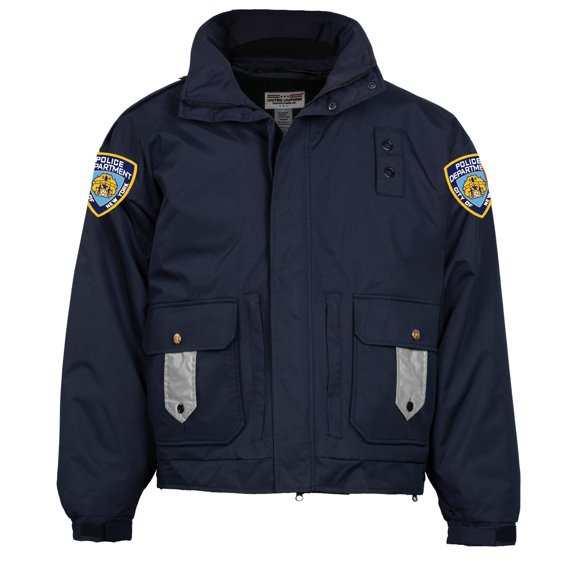 nypd gear NYPD Winter Jacket with Patches XL / Navy / T
