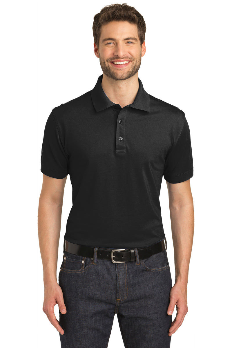 Stretch Pique Polo in Men&