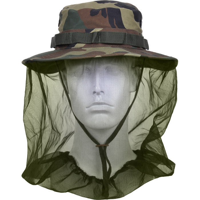 Boonie Hat With Mosquito Netting | 2 Colors